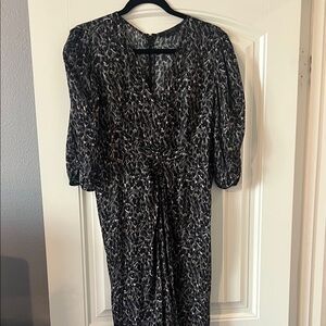 All Saints leopard print dress